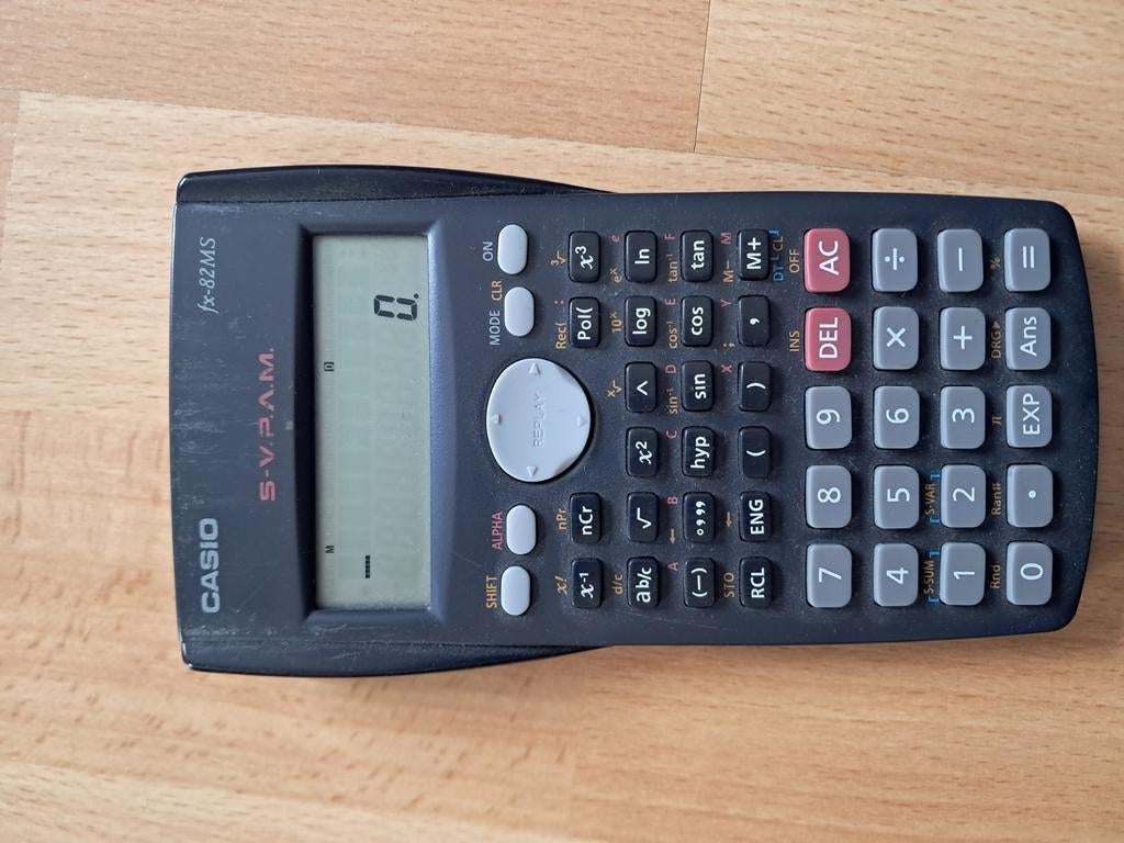 Rekenmachine casio, Ophalen of Verzenden, Gebruikt