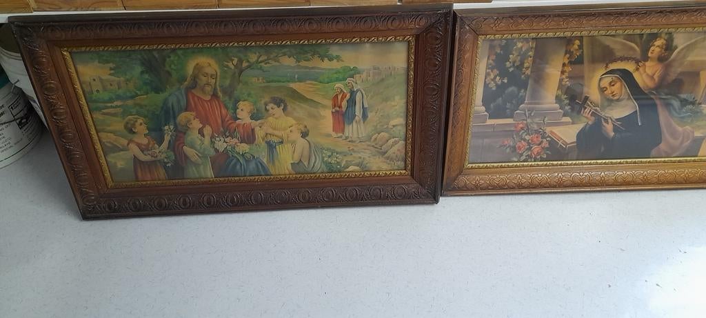 Religieuze prenten, Antiek en Kunst, Ophalen