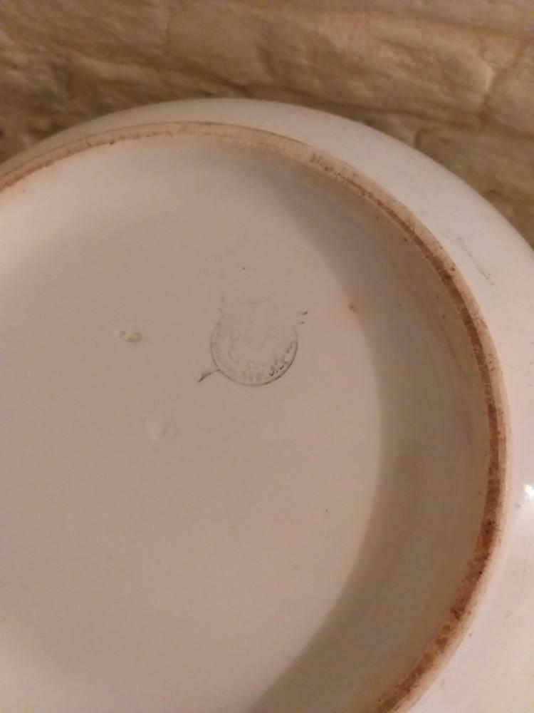 grand plat faïence Boch, Antiquités & Art, Enlèvement