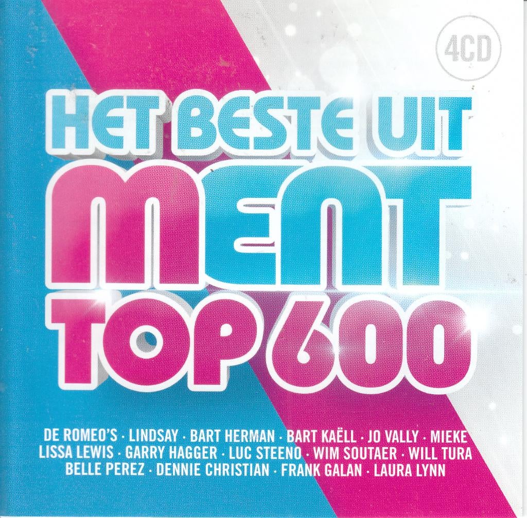 Het beste uit de Ment Top 600, Cd's en Dvd's, Verzenden, Nederlandstalig