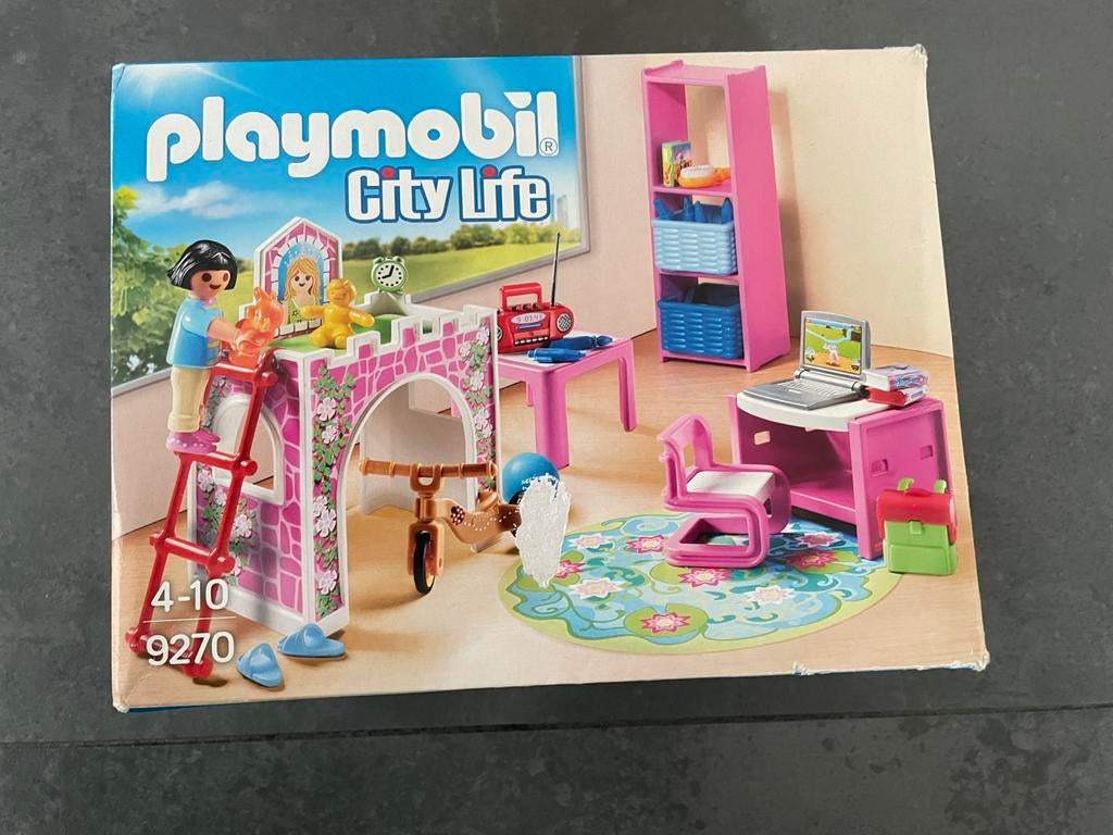 PLAYMOBIL- Kinderkamer met hoogslaper, Ophalen of Verzenden, Zo goed als nieuw