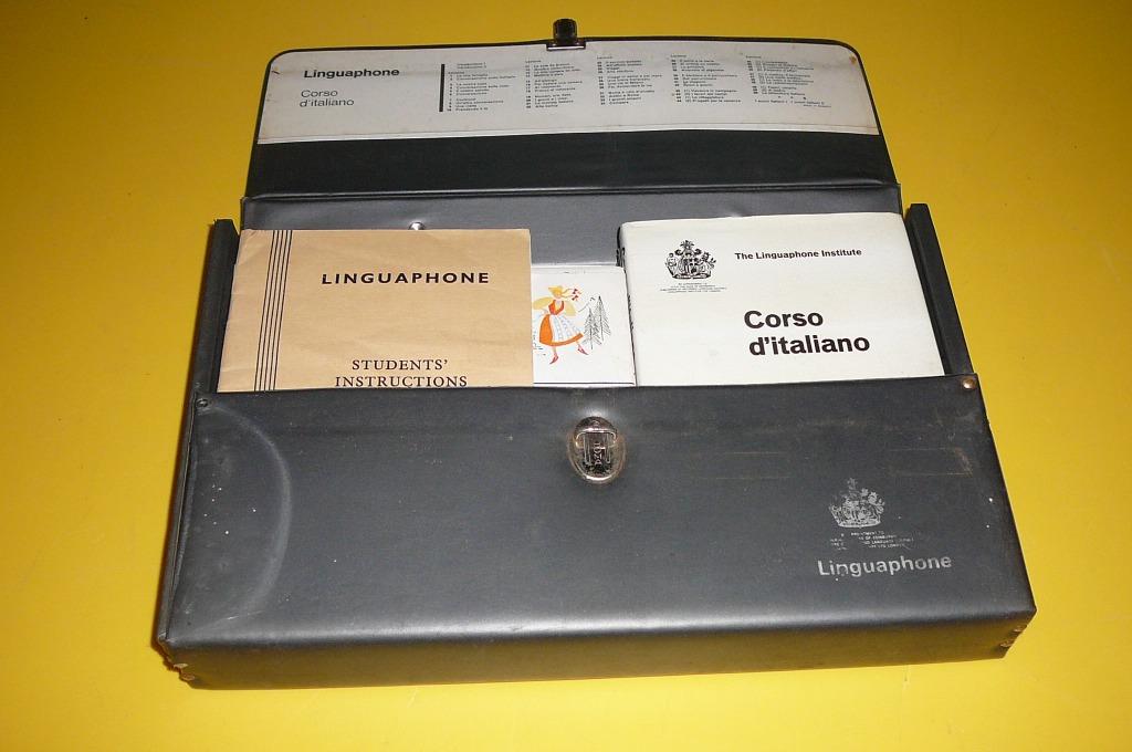 Linguaphone :  Corso d'Italiano  (Italiaans leren) (doos 15), Livres, Livres d'étude & Cours, Enlèvement ou Envoi
