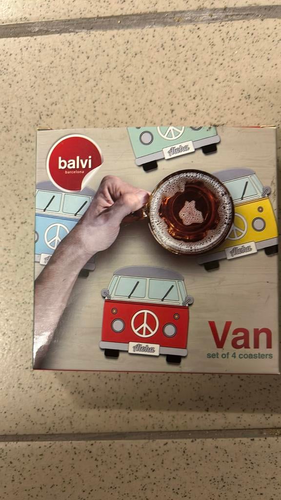Des sous-verres pour votre fourgonnette/Depuis Barcelone, Enlèvement ou Envoi, Neuf