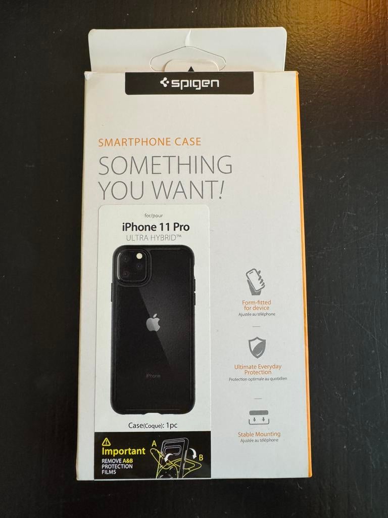 iPhone 11 Pro hoesje (Spigen Ultra Hybrid), Ophalen of Verzenden, Nieuw, Overige modellen, Hoesje of Tasje