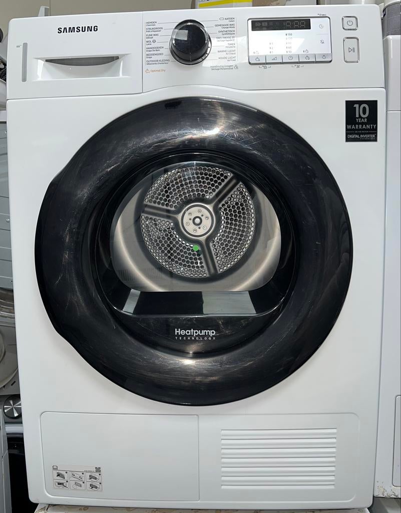 ✅ Samsung warmtepompdroger 8kg A+++ MET GARANTIE, Elektronische apparatuur, Ophalen of Verzenden, Zo goed als nieuw