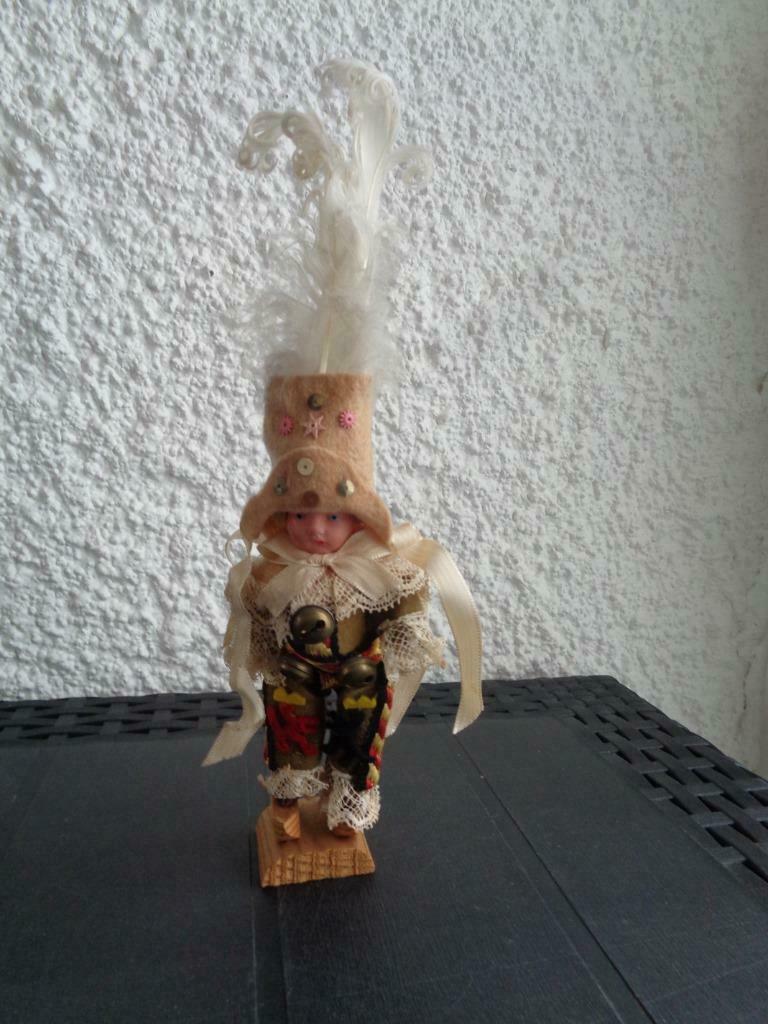 Ancienne poupée vintage. Gille Binche, Ophalen of Verzenden, Gebruikt, Pop