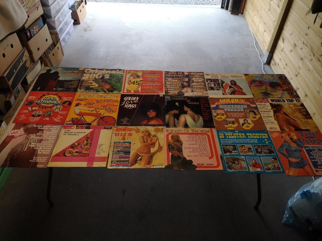 lot 80 LP selectie de beste alle tijd van jaren 70 tot.,,,,,, Cd's en Dvd's, Vinyl | Overige Vinyl, Ophalen of Verzenden, Gebruikt