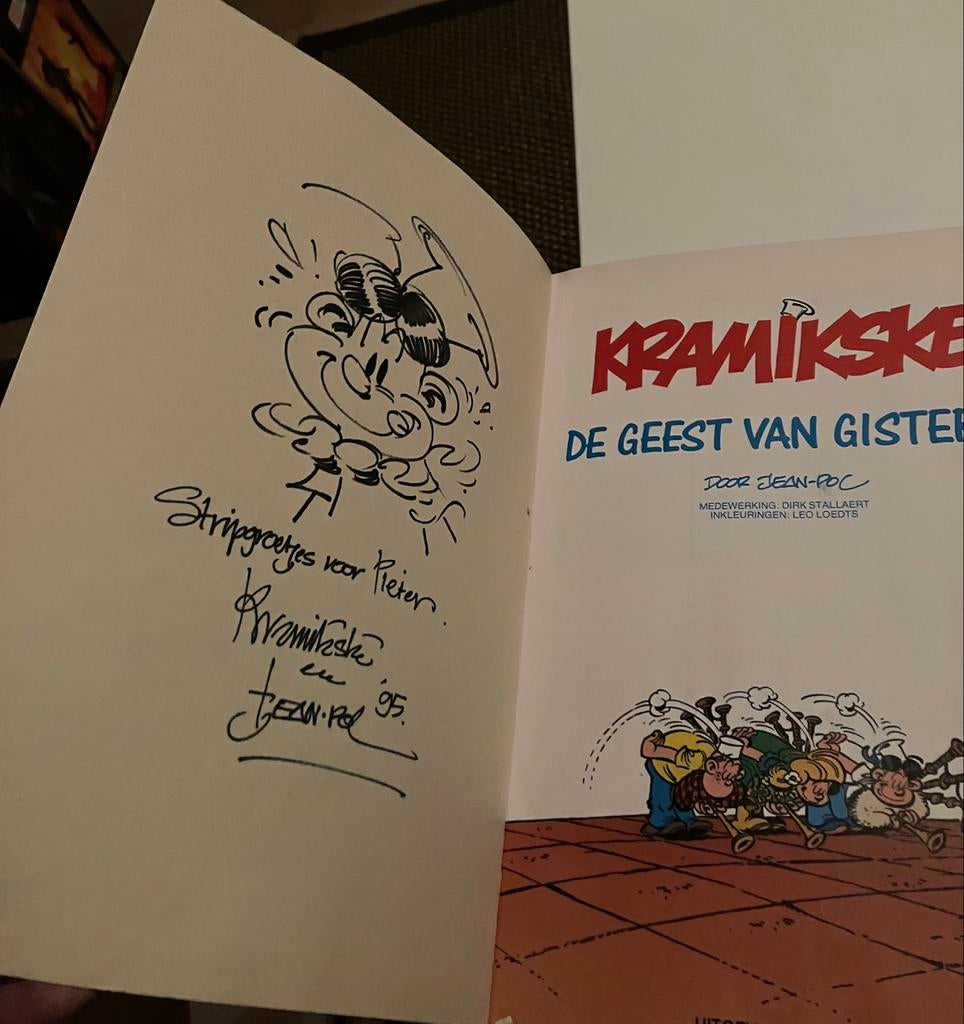Originele tekening Kramikske - Jean-Pol, Boeken, Ophalen of Verzenden