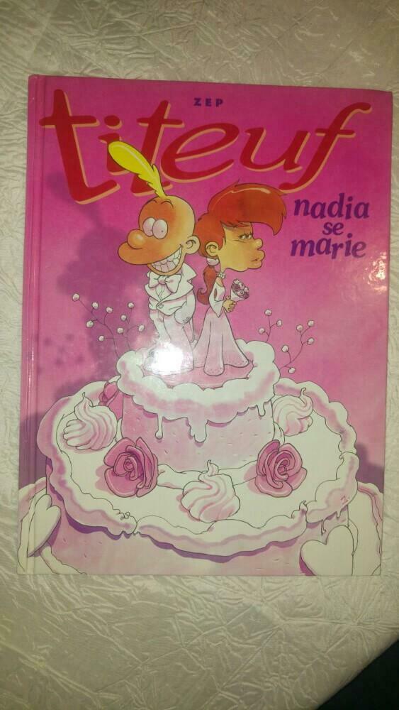 Bd Titeuf Nadia se marie zep, Enlèvement ou Envoi, Comme neuf