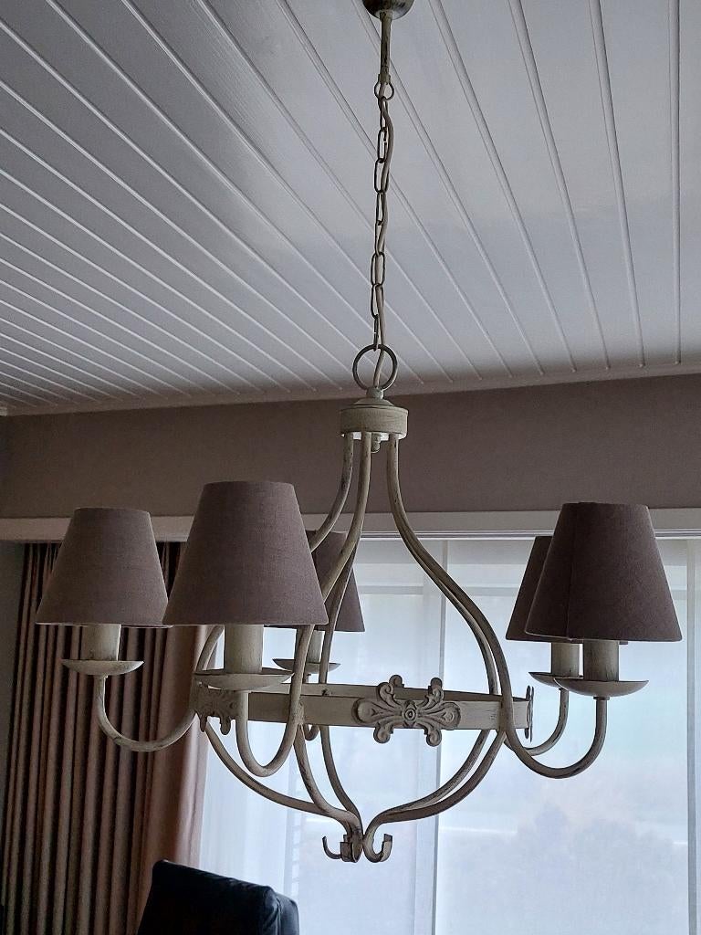 landelijke verlichting, Huis en Inrichting, Lampen | Kroonluchters, Ophalen, Zo goed als nieuw, Landelijk