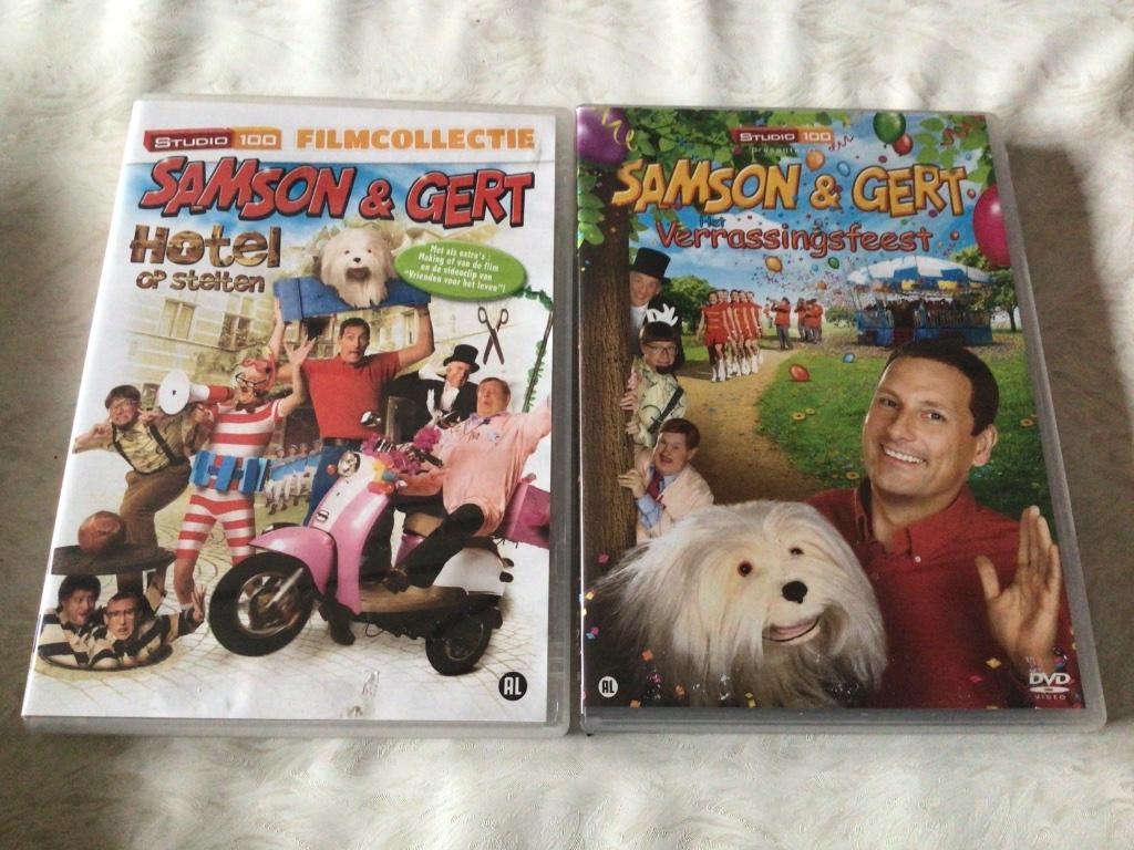 Samson en Gert dvd Hotel op stelten en verrassingsfeest Stud, Cd's en Dvd's, Ophalen of Verzenden