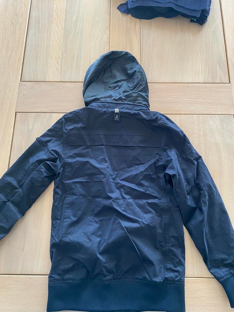 Blauwe regenjas/ blouson jongen Gaastra 152/12 jr als nieuw, Enlèvement ou Envoi, Garçon, Manteau