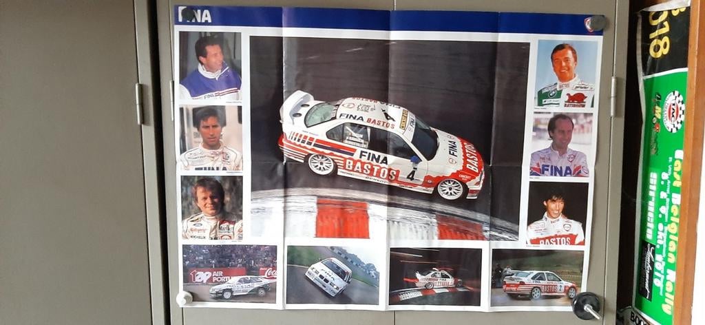 Dossier  Fina Oils Rally and Race, Livres, Enlèvement ou Envoi