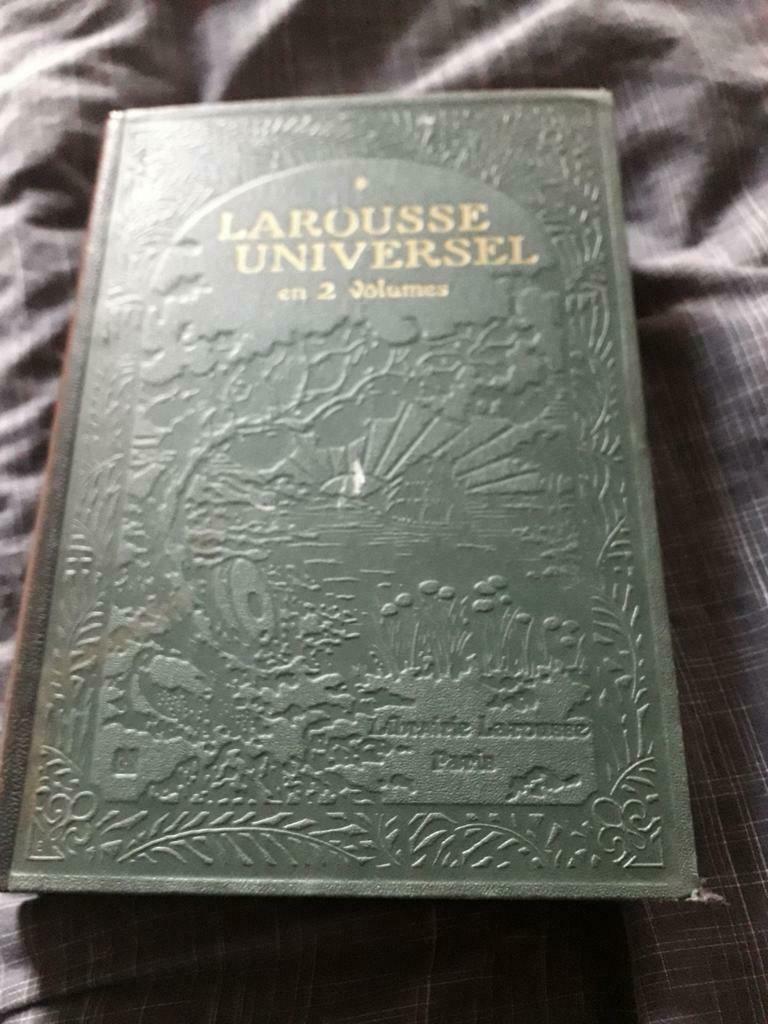 LAROUSSE UNIVERSEL EN 2 VOLUMES, Enlèvement