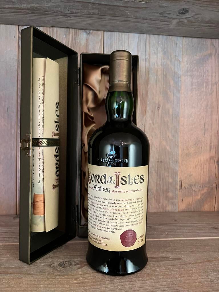 Ardbeg lord of the isles 25Y jaar 2007, Verzamelen, Ophalen, Zo goed als nieuw