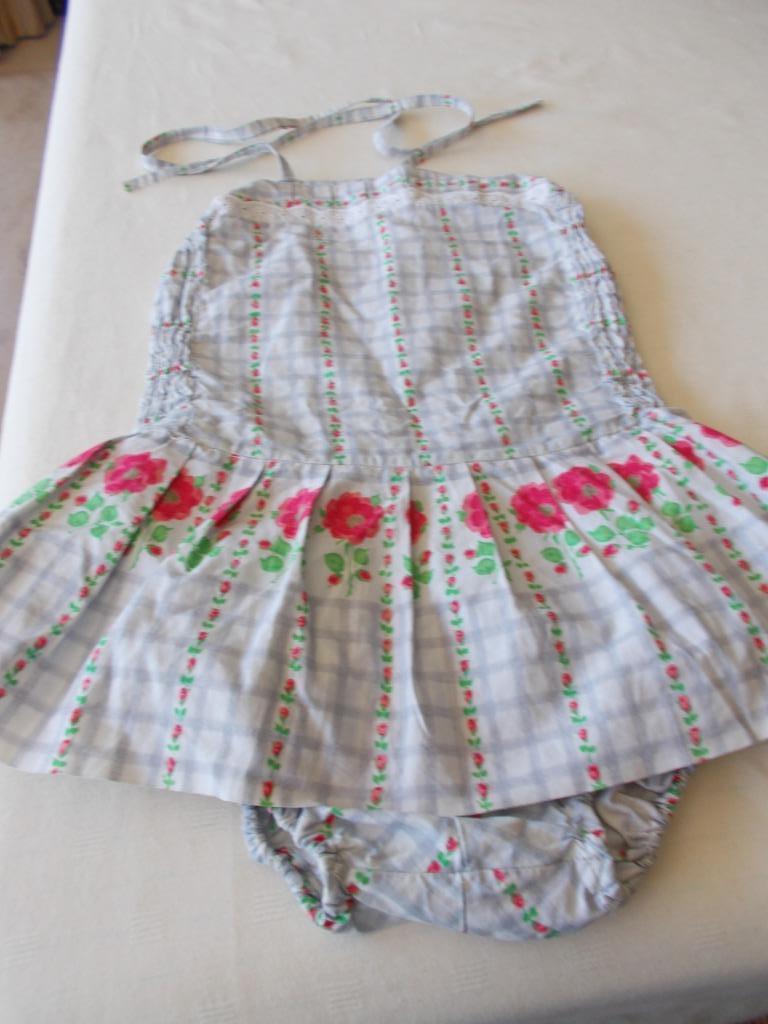 Uniek VINTAGE-badpakje/zonnepakje meisjes, Ophalen of Verzenden, Zo goed als nieuw, Meisje, Badpak