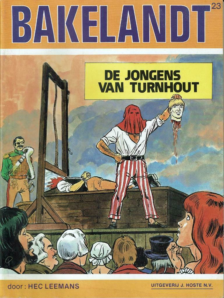 Strip Bakelandt nr. 23 "De Jongens van Turnhout", Eén stripboek, Verzenden, Gelezen