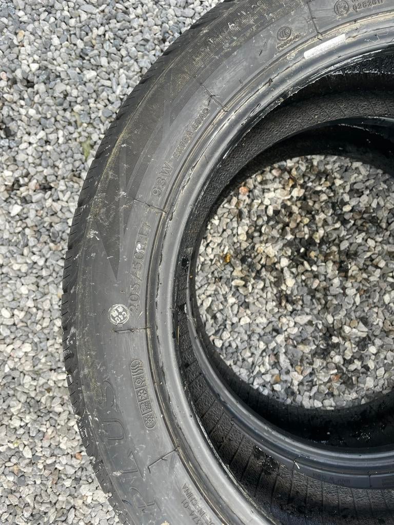 2 pneus quatre saisons A plus 205/50 R17 93W, Enlèvement, Pneu(s)