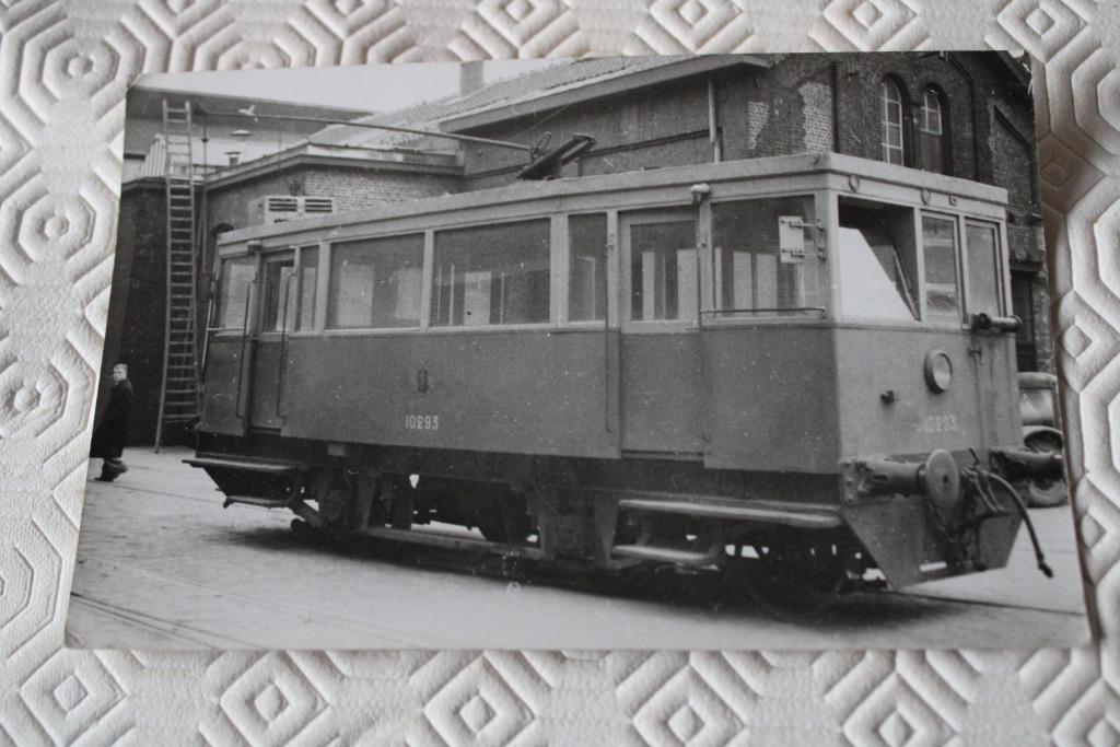 Bruxelles - TRAMWAY - Rue Eloy - dépot SNCV 1957, Collections, Enlèvement ou Envoi, 1940 à 1960, Non affranchie, Bruxelles (Capitale)