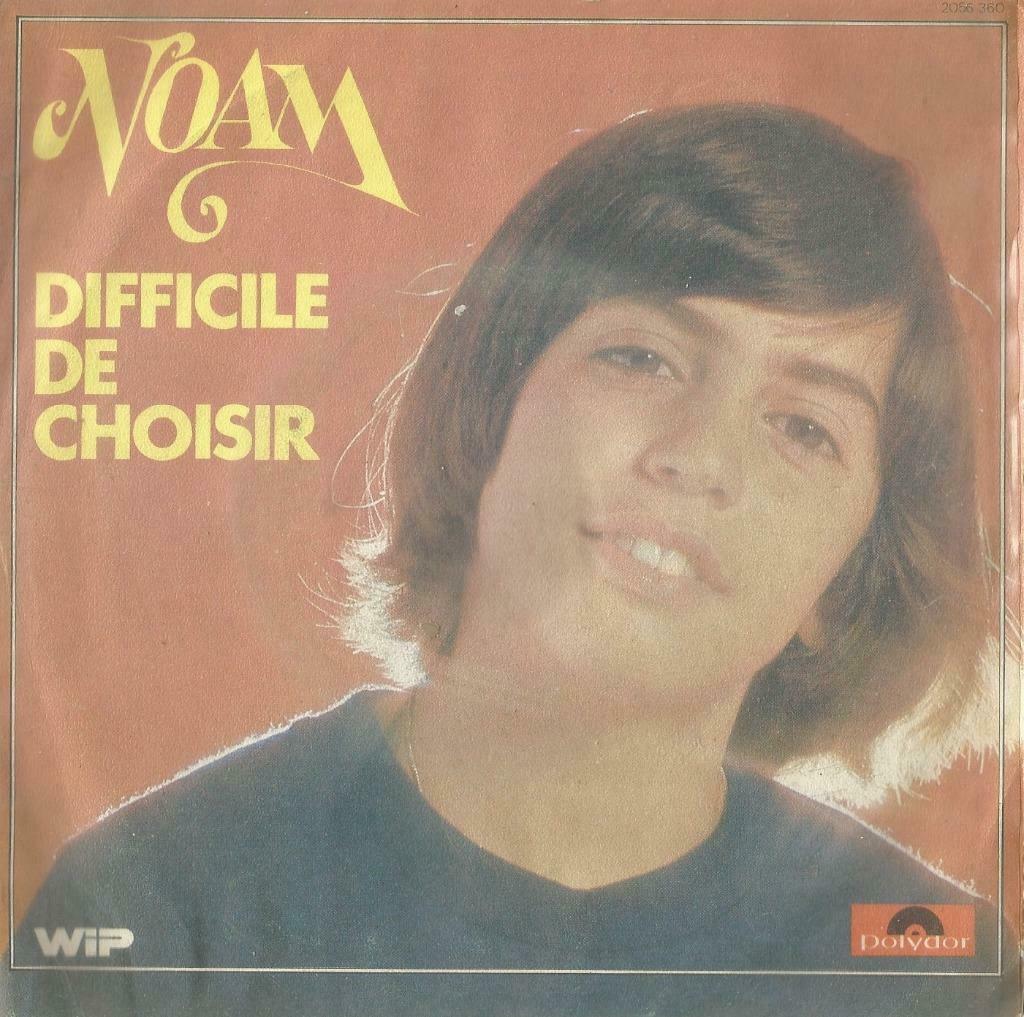 Noam – Difficile de choisir / Quand on aura vingt ans – Sing, CD & DVD, Enlèvement ou Envoi, Single, Utilisé, Pop