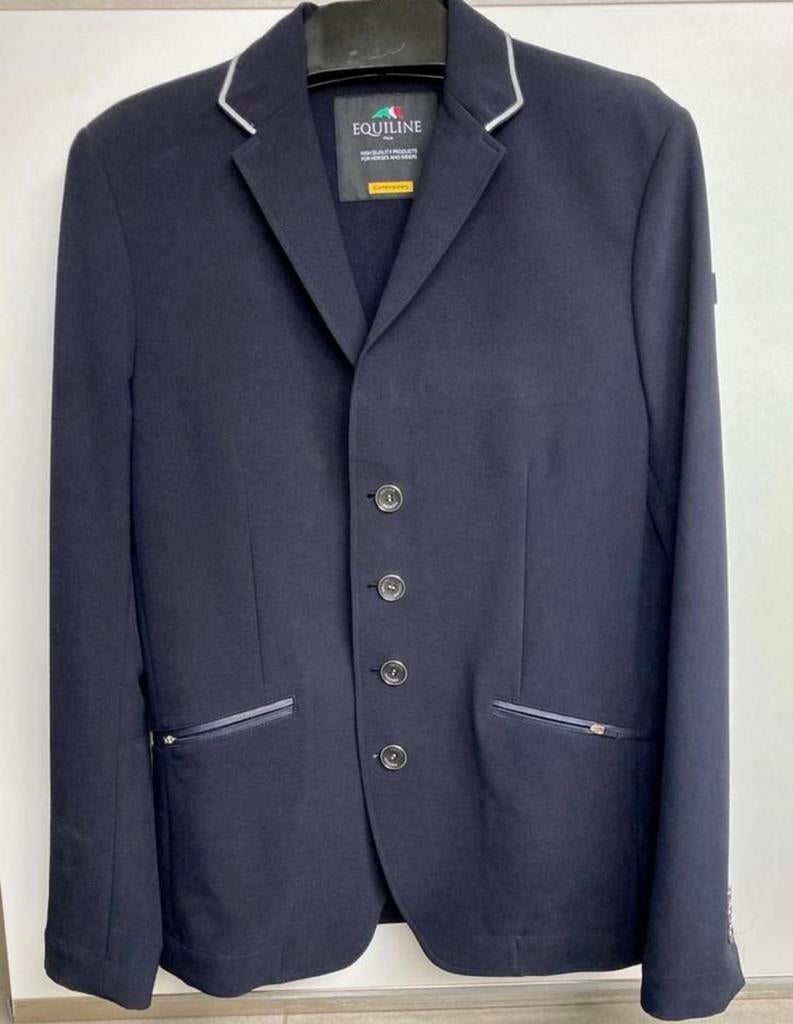 Equiline wedstrijdjasje blauw maat 50 (L), Dieren en Toebehoren, Ophalen, Zo goed als nieuw, Dames