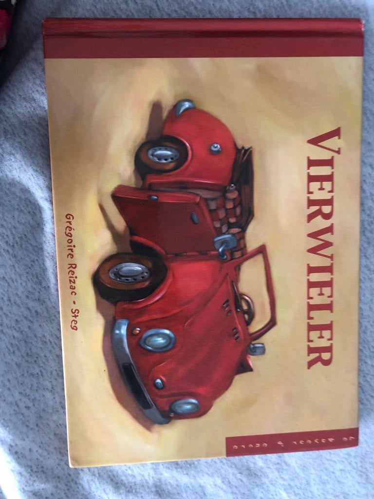 Prentenboek auto vierwieler, Ophalen of Verzenden, Zo goed als nieuw, Prentenboek