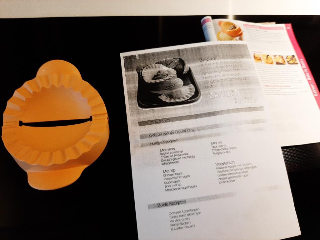CROUSTI PARTY TUPPERWARE "NIEUW", Enlèvement, Neuf, Orange, Autres types