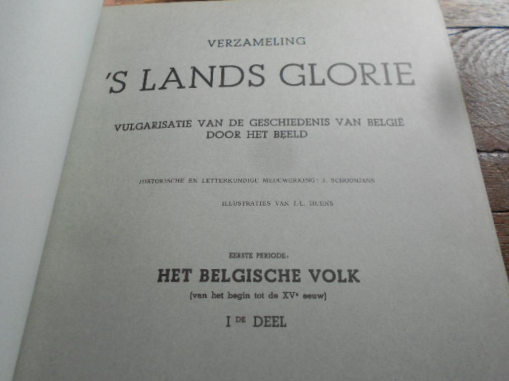 historia, 3 x 's lands glorie, deel 1, 2 en 3 : alles 10 €, Enlèvement ou Envoi, Utilisé, HISTORIA