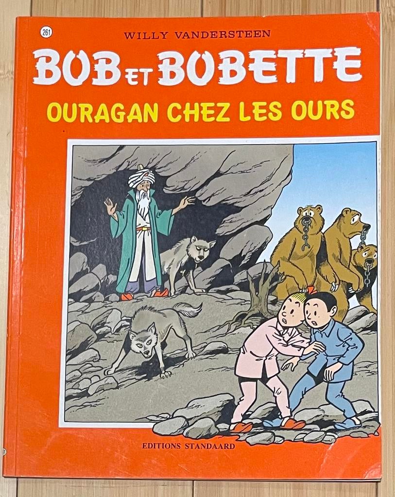 Bob et Bobette Ouragan chez les ours W.Vandersteen 261 1999, Enlèvement ou Envoi, Utilisé