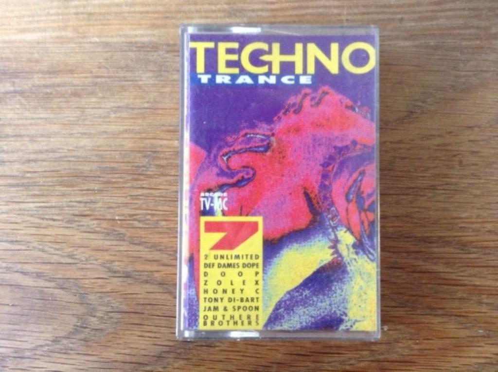 muziekcassette techno trance 7, Enlèvement ou Envoi, Autres genres, 1 cassette audio, Originale