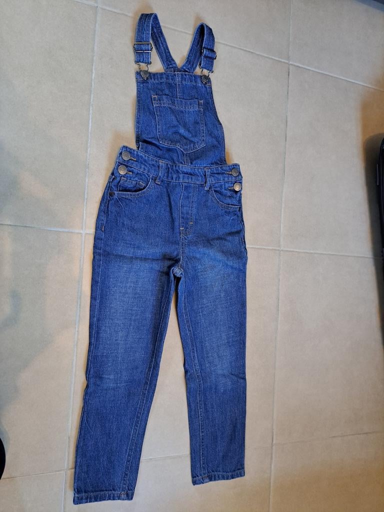 Salopette, maat 7 jaar, Ophalen of Verzenden, Zo goed als nieuw, Jongen, Broek