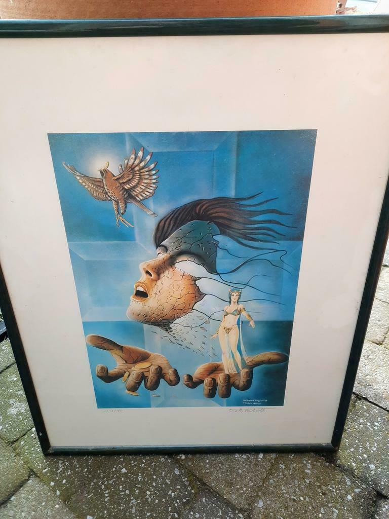 Kunstwerk Wally Van de Velde, Antiek en Kunst, Ophalen