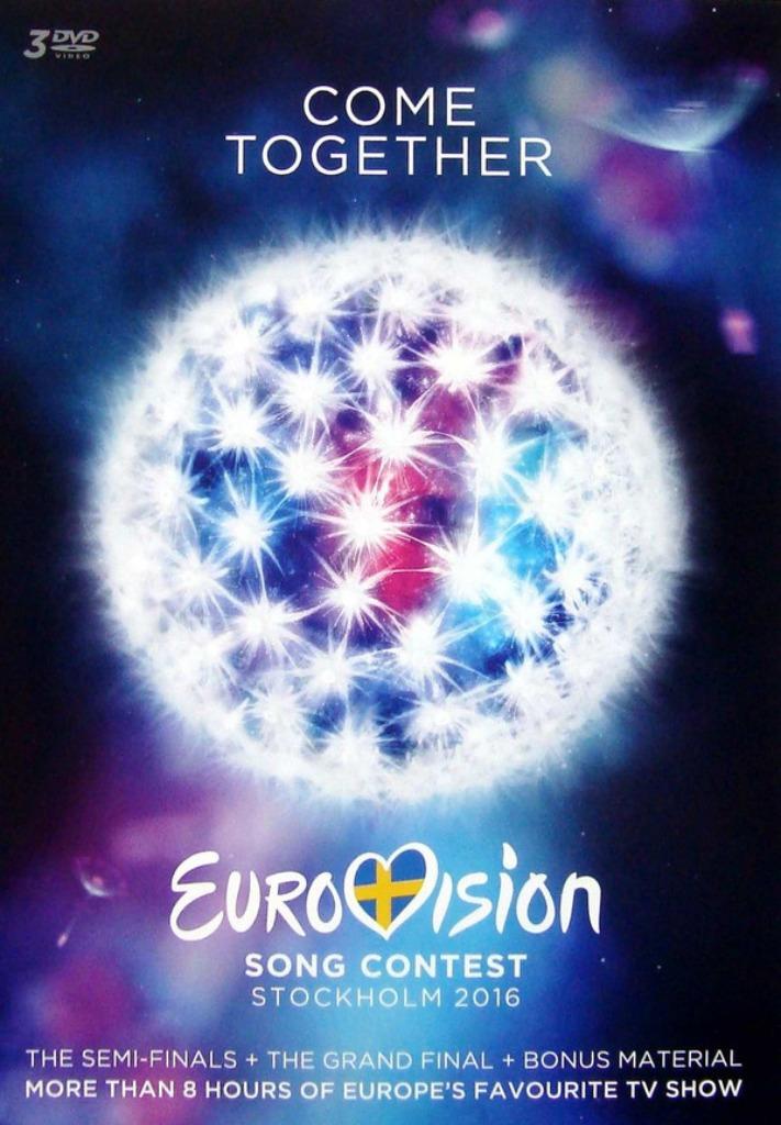 Eurovision Song Contest Stockholm 2016 3x DVD, Alle leeftijden, Ophalen of Verzenden, Gebruikt, Muziek en Concerten