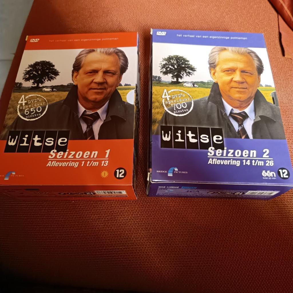 Dvds witse seizoen 1 en 2, Ophalen of Verzenden