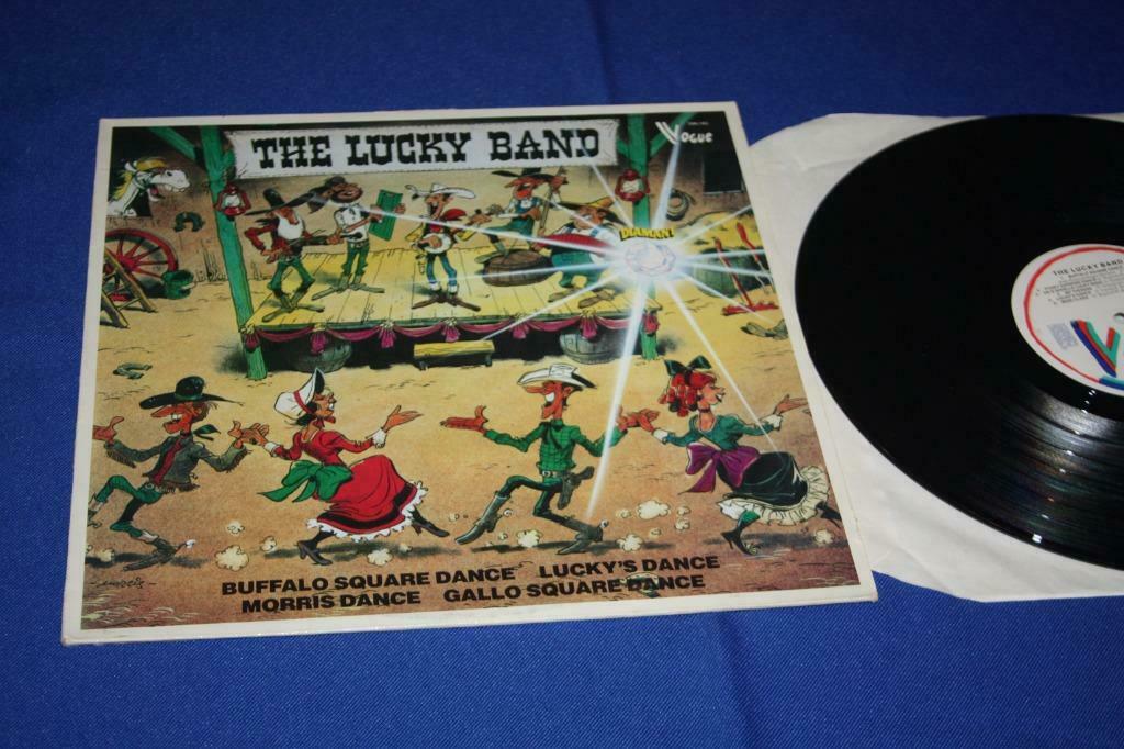 Langspeelplaat , Vinyl "The Lucky band" Vogue, Verzamelen, Ophalen of Verzenden, Overige figuren, Gebruikt, Overige typen