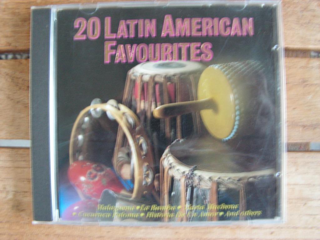 Cd “20 Latin American Favourites”., Enlèvement ou Envoi, Comme neuf