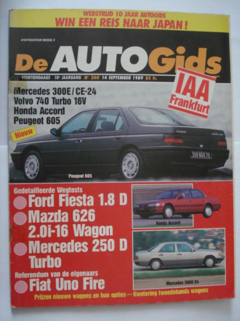 AutoGids 260, Livres, Autos | Brochures & Magazines, Utilisé, Général, Envoi