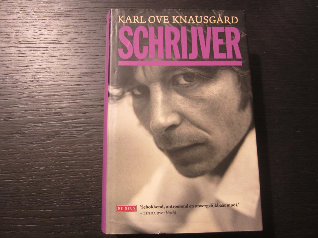 Schrijver  -Karl Ove Knausgard-, Boeken, Verzenden