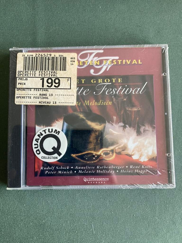 Le grand festival d'opérette - les plus belles mélodies, Enlèvement ou Envoi, Neuf, dans son emballage, Opéra ou Opérette
