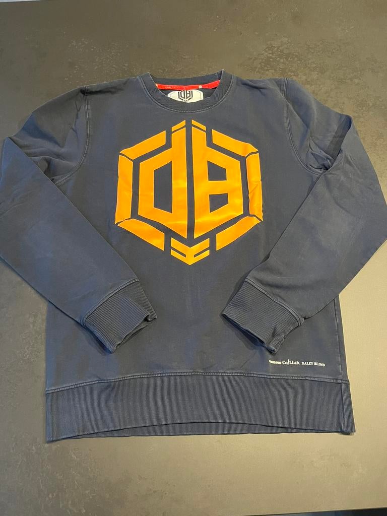 Vingino blauwe sweater maat 16 jaar. Zeer goede staat., Enfants & Bébés, Vêtements enfant | Taille 176, Garçon, Enlèvement ou Envoi