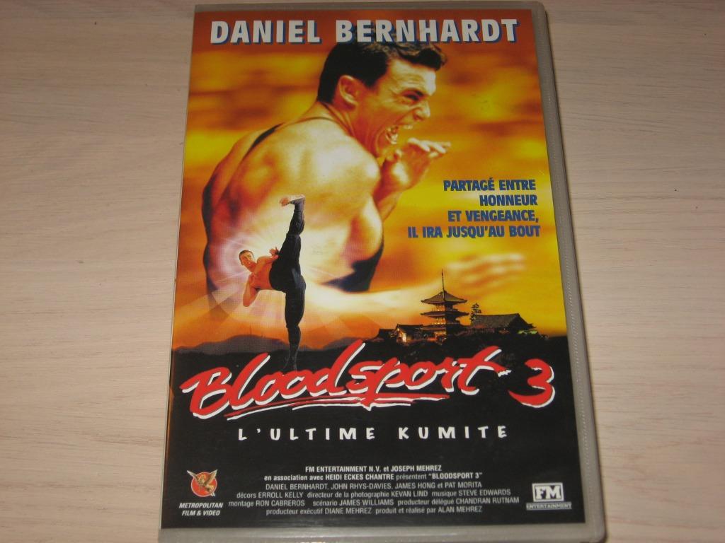 k7 vhs Bloodsport 3 : l'ultime Kumite, CD & DVD, VHS | Film, Comme neuf, Action et Aventure, Enlèvement ou Envoi