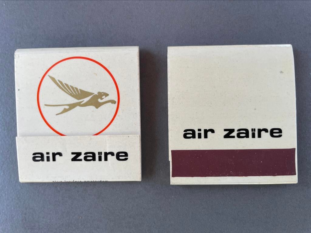 AIR ZAÏRE: allumettes., Verzamelen, Verzenden, Zo goed als nieuw