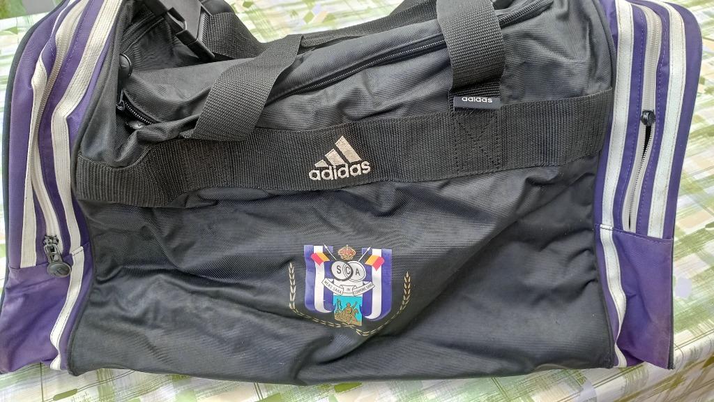 voetbalzak Anderlecht Adidas, Enlèvement, Comme neuf, Accessoires de club