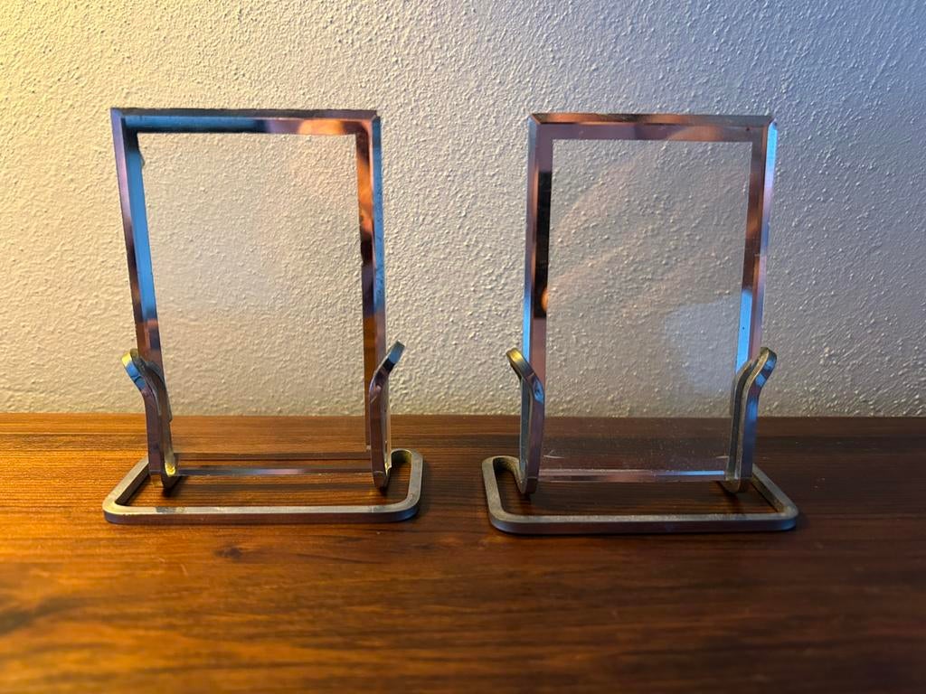 2 retro fotolijstjes, Antiek en Kunst, Ophalen of Verzenden