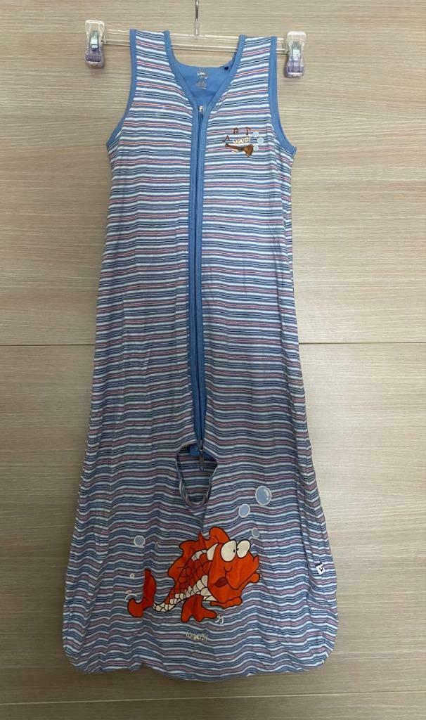 Gestreepte slaapzak Woody, Verzenden, Gebruikt, 85 tot 100 cm, Slaapzak