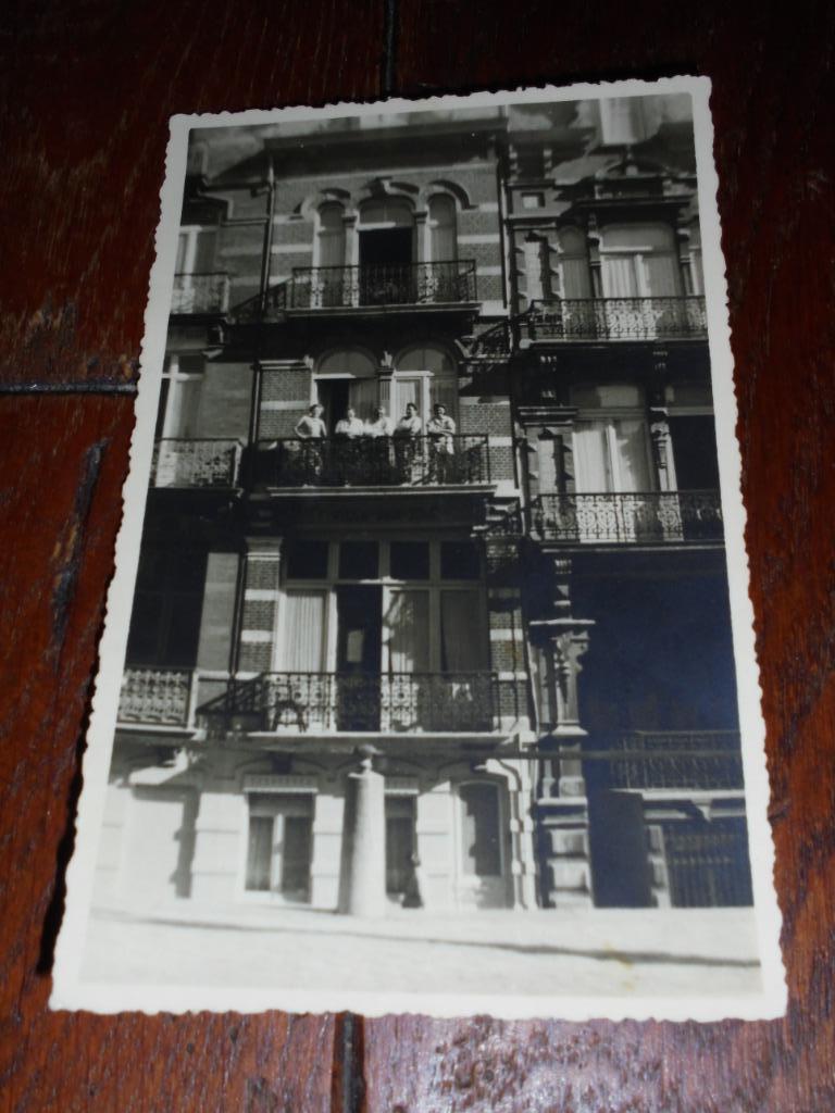 oude foto woning vermoedelijk in Blankenberge, Ophalen of Verzenden, Zo goed als nieuw, Foto