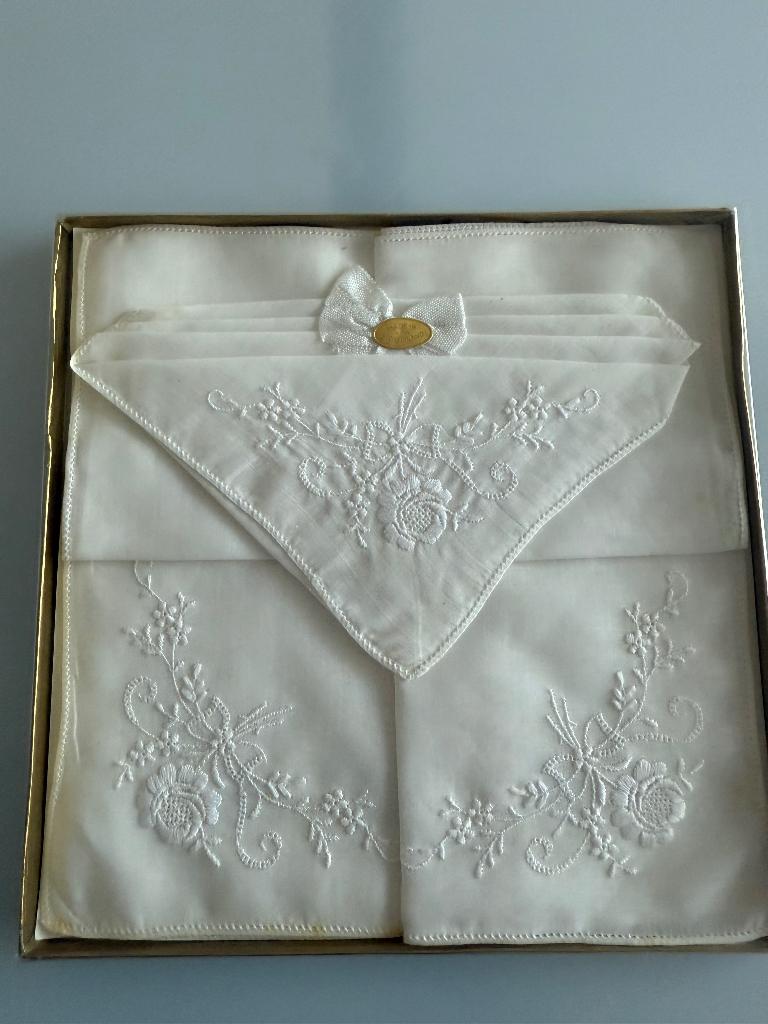 Nieuwe/in gesloten verpakking zakdoeken Swiss made gr. verz., Ophalen of Verzenden, Nieuw