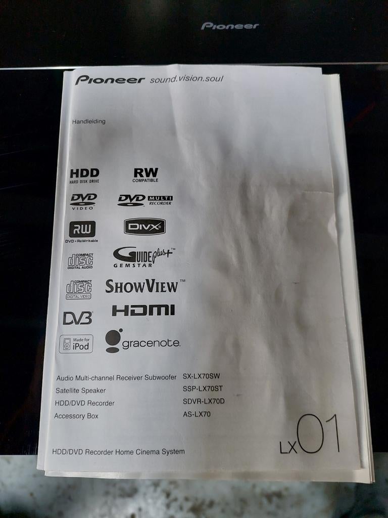 Pioneer LX01, Ophalen