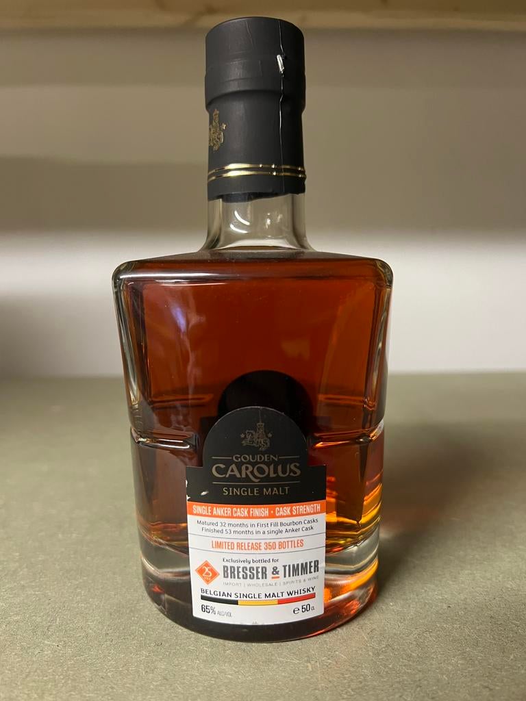 Gouden Carolus Bresser & Timmer Single Cask Release, Ophalen of Verzenden, Zo goed als nieuw