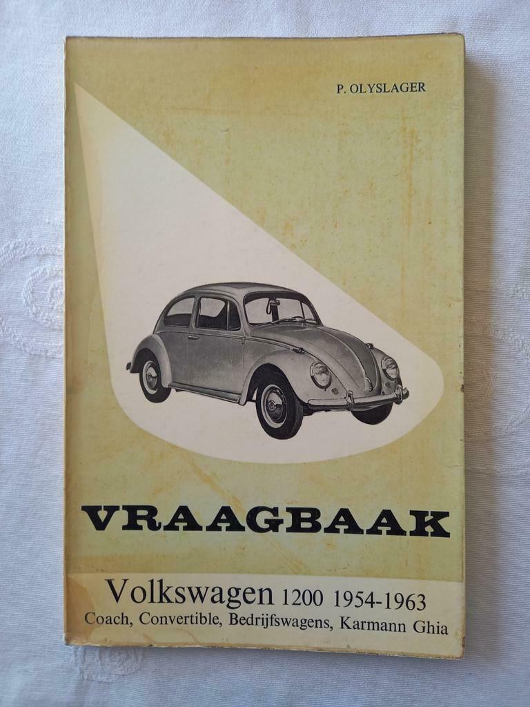 Vraagbaak Volkswagen Vw Kever Karmann ghia transporter, Ophalen of Verzenden